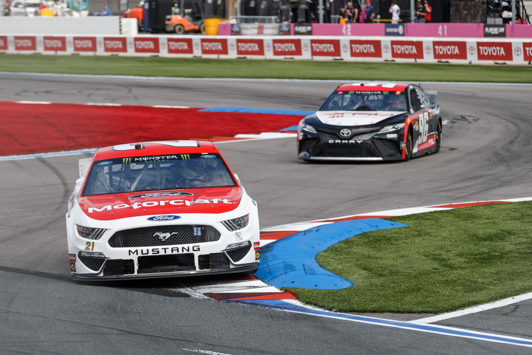 Friday at the NASCAR ROVAL 400.